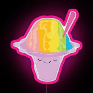 Hawaiian Shave Ice Led RGB Neon Sign