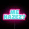 RGB Neon Sign with Programmable Color Change and Artistic Display