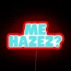 Add a touch of vibrant glow with this neon sign.
