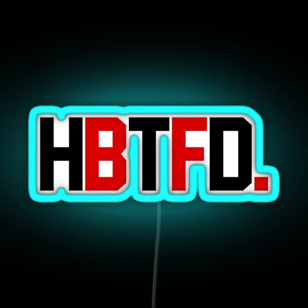 Hbtfd RGB Neon Sign