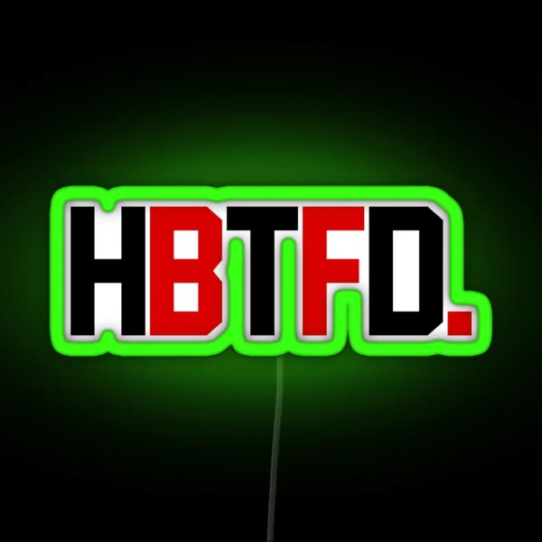 Hbtfd RGB Neon Sign