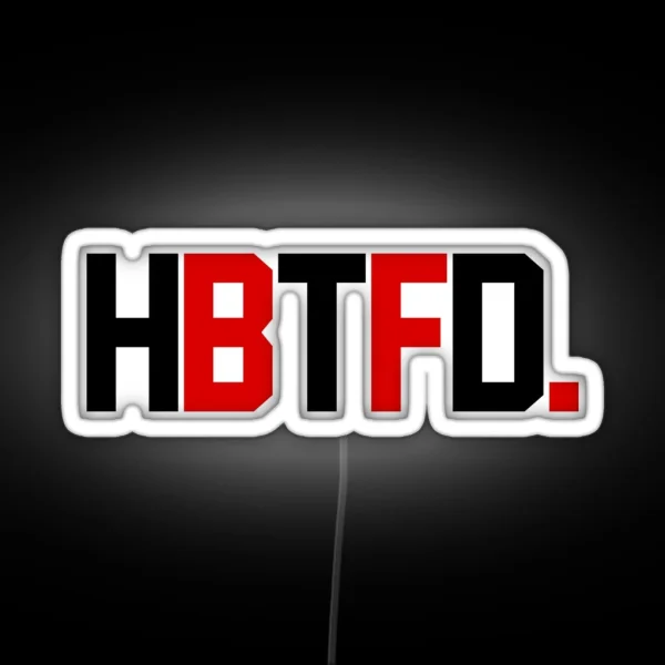 Hbtfd RGB Neon Sign