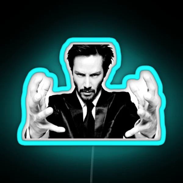 He S Got The Whole World In His Hands RGB Neon Sign