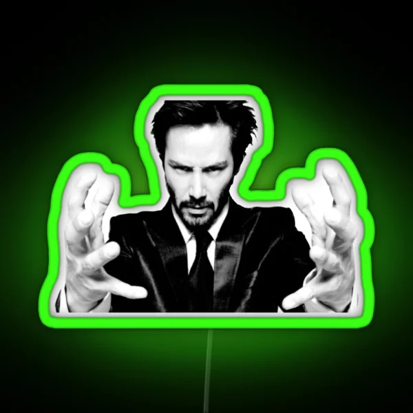 He S Got The Whole World In His Hands RGB Neon Sign