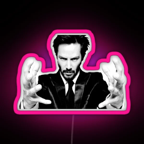 He S Got The Whole World In His Hands RGB Neon Sign