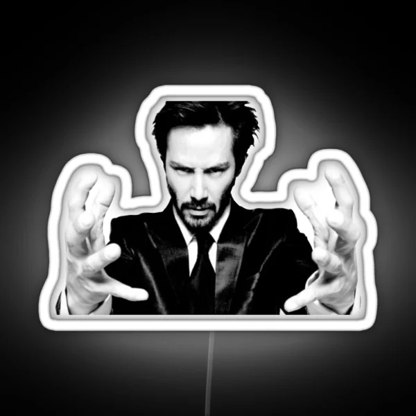 He S Got The Whole World In His Hands RGB Neon Sign