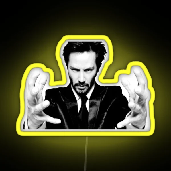 He S Got The Whole World In His Hands RGB Neon Sign