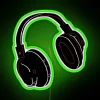 Vibrant Neon Sign Perfect for Home Gaming and Music Enthusiasts