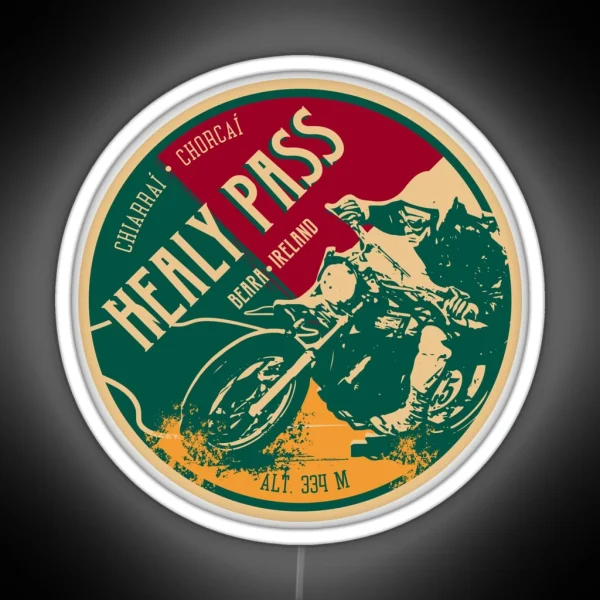 Healy Pass Ireland Motorcycle Led Led RGB Neon Sign