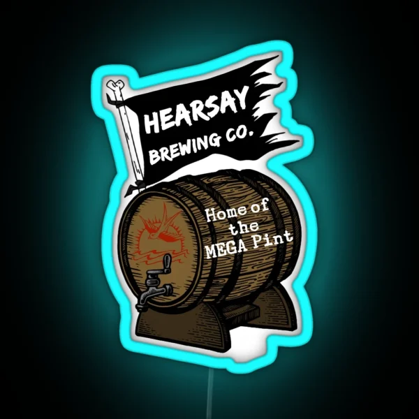 Hearsay Brewing Co RGB Neon Sign