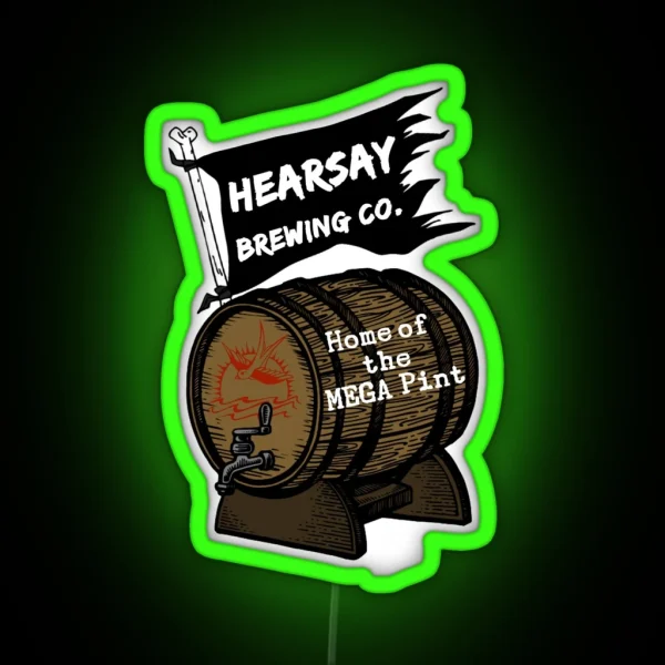 Hearsay Brewing Co RGB Neon Sign