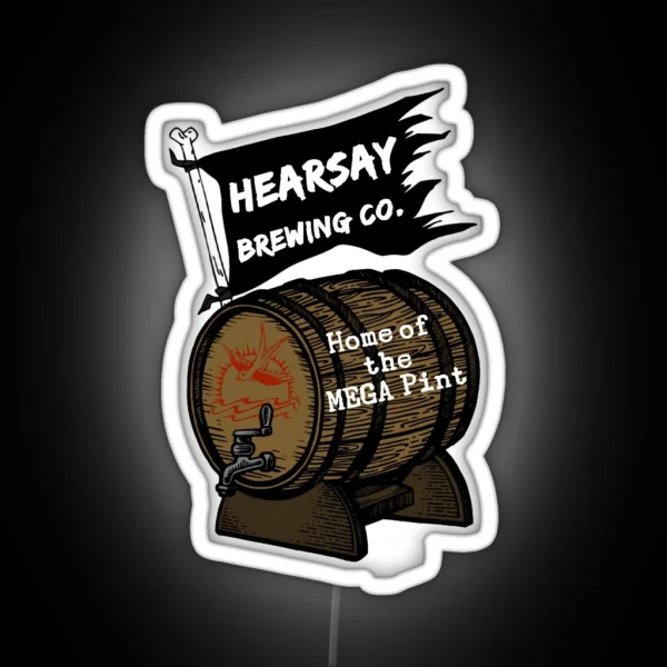Hearsay Brewing Co RGB Neon Sign
