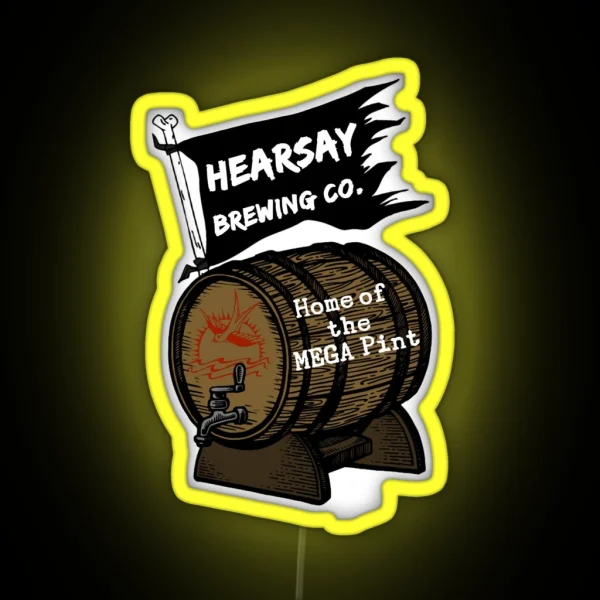 Hearsay Brewing Co RGB Neon Sign