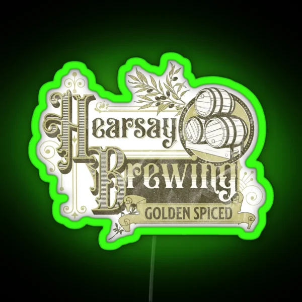 Hearsay Brewing Co RGB Neon Sign