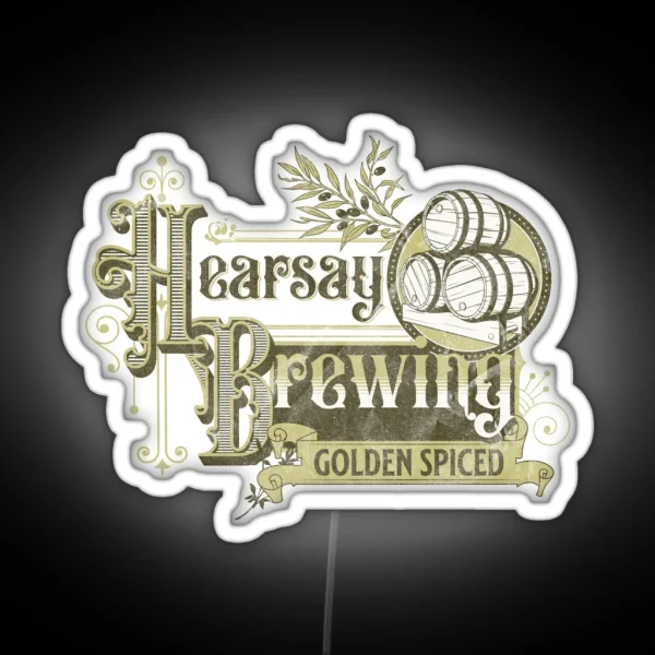 Hearsay Brewing Co RGB Neon Sign