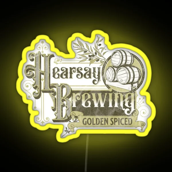Hearsay Brewing Co RGB Neon Sign
