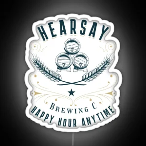 Hearsay Brewing Company Classic Led RGB Neon Sign