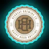 Brighten your space with vibrant Hearsay Brewery Happy Hour Signs