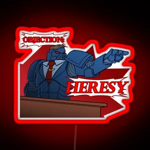 Hearsay No RGB Neon Sign