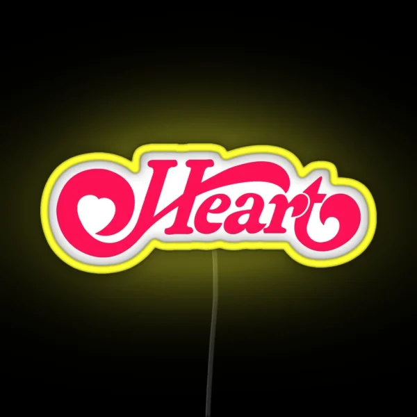 HEART BAND RGB Neon Sign