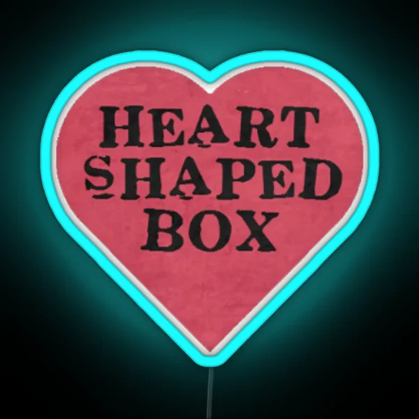 Heart Shaped Box RGB Neon Sign