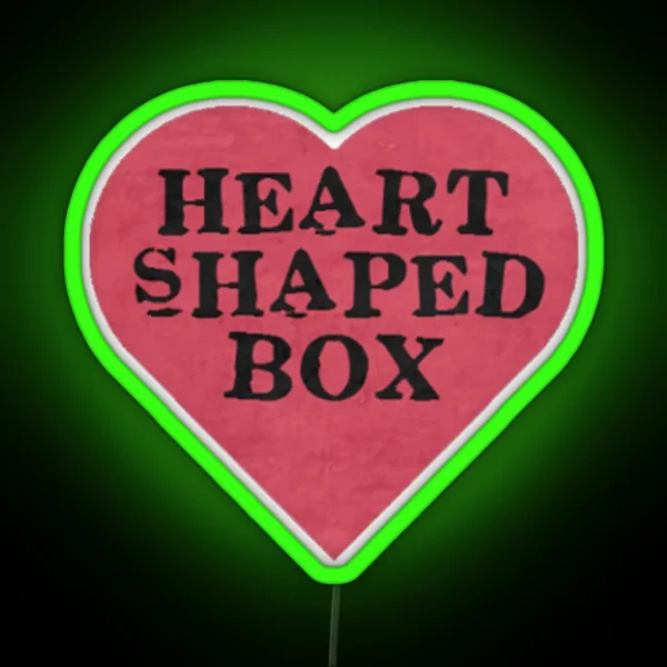 Heart Shaped Box RGB Neon Sign