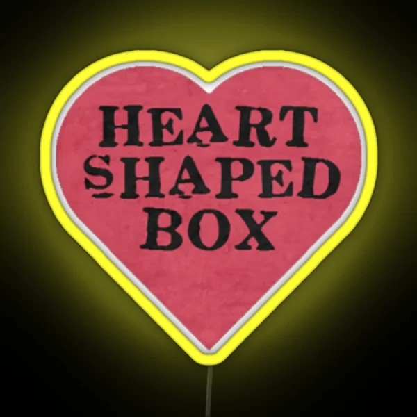 Heart Shaped Box RGB Neon Sign