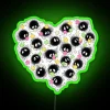 Vibrant Home Decor Accent with Heart Soot Spirit Neon Sign Lighting