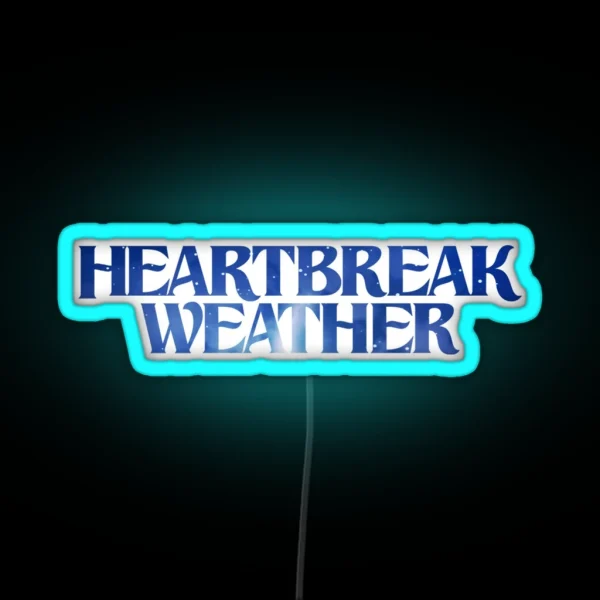 Heartbreak Weather Niall Horan RGB Neon Sign