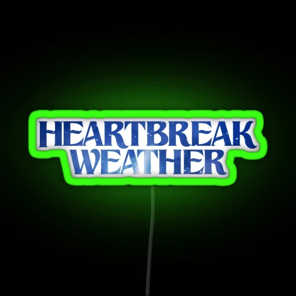 Heartbreak Weather Niall Horan RGB Neon Sign