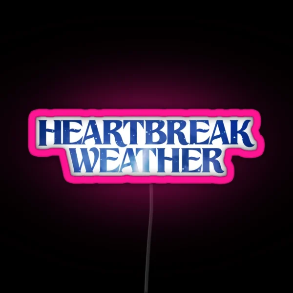 Heartbreak Weather Niall Horan RGB Neon Sign