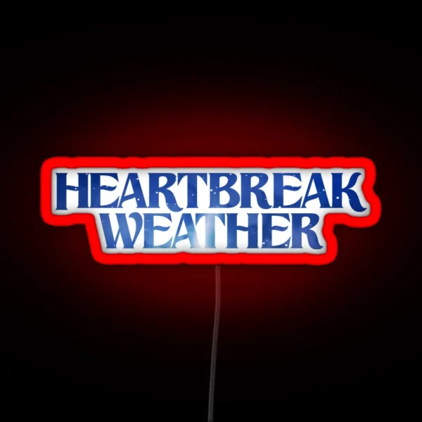 Heartbreak Weather Niall Horan RGB Neon Sign