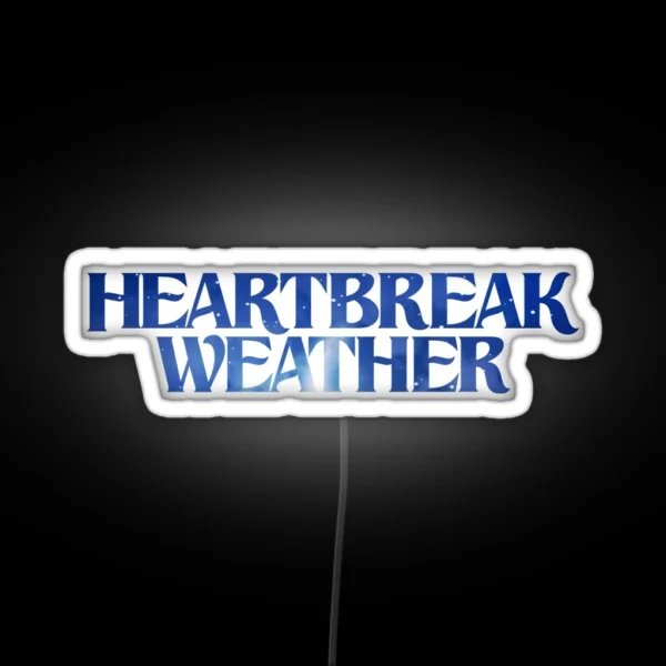 Heartbreak Weather Niall Horan RGB Neon Sign