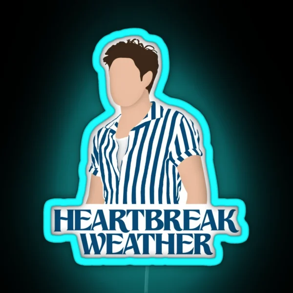 Heartbreak Weather RGB Neon Sign