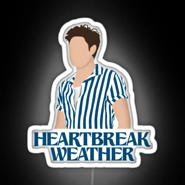 Heartbreak Weather RGB Neon Sign