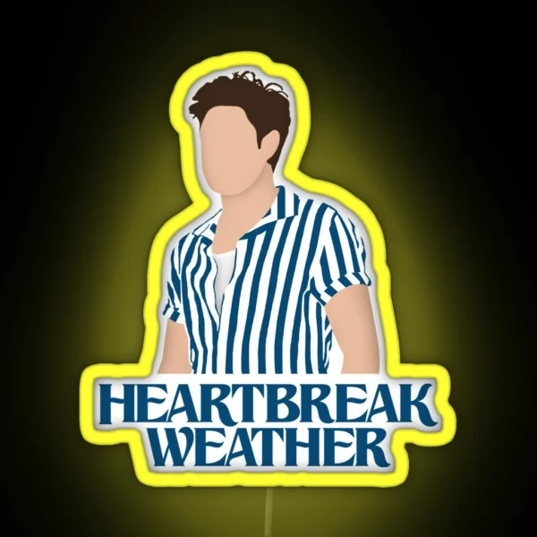 Heartbreak Weather RGB Neon Sign