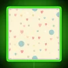 Neon Home Decor Sign with Whimsical Dot and Heart Pattern