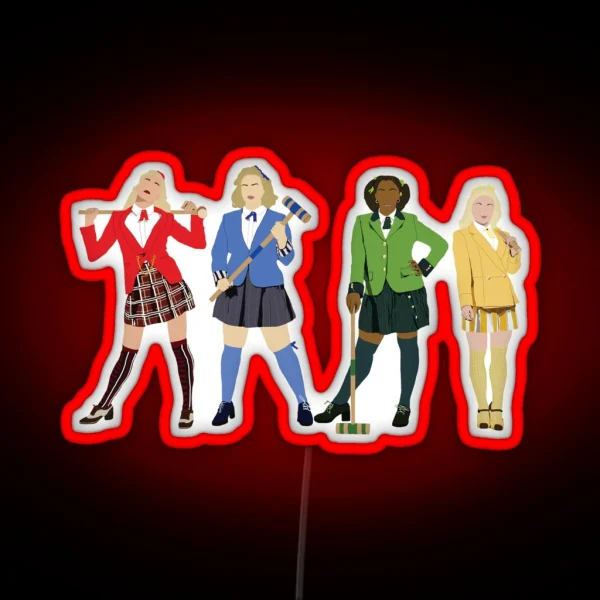 Heathers RGB Neon Sign