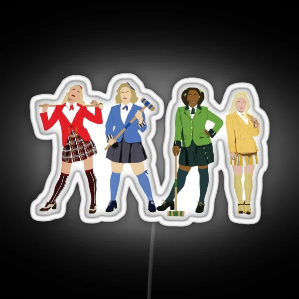 Heathers RGB Neon Sign