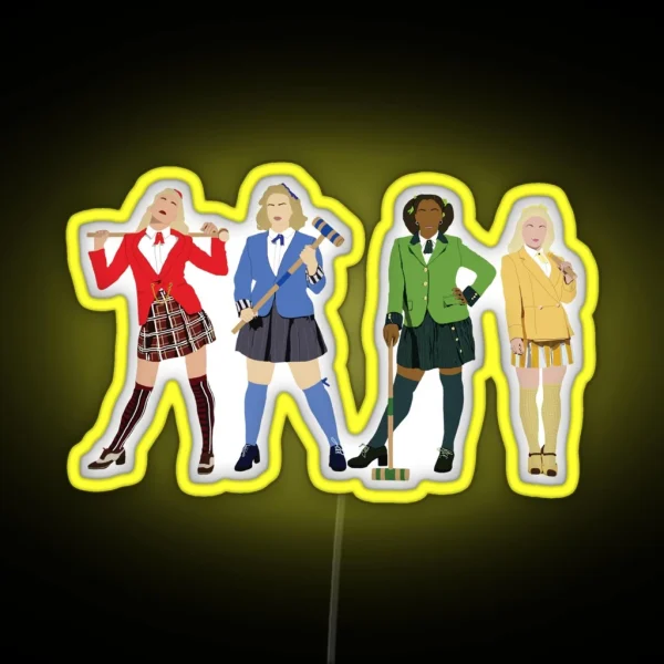 Heathers RGB Neon Sign