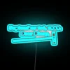 RGB Neon Wall Sign Quote Decoration for Heather's Dear Diary Fans