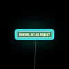 Add a touch of urban glamour with this vibrant neon sign.