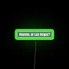 RGB Las Vegas Inspired Heaven Neon Sign with Vibrant Color Options