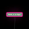 Customizable RGB LED Canvas Sign - Dynamic Neon Art Display