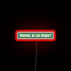 Vibrant Heaven or Las Vegas Neon Sign with RGB Lighting