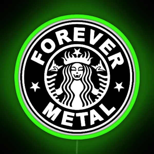 Heavy Forever Metal RGB Neon Sign