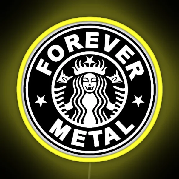 Heavy Forever Metal RGB Neon Sign