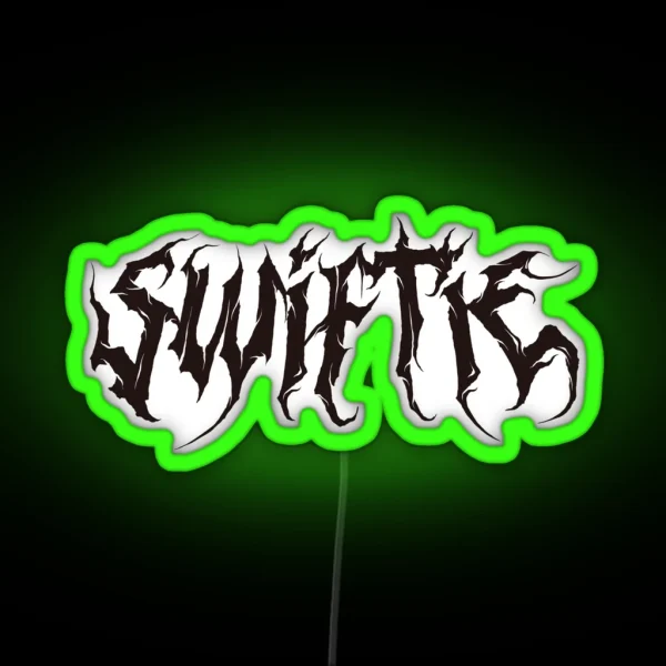 Heavy Metal Swiftie RGB Neon Sign