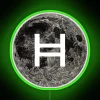 Unique Hedera Hashgraph Moon RGB LED Neon Sign Decor Lighting Accent