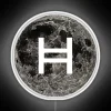 Hedera Hashgraph Logo in Vibrant Neon RGB LED Illumination Style
